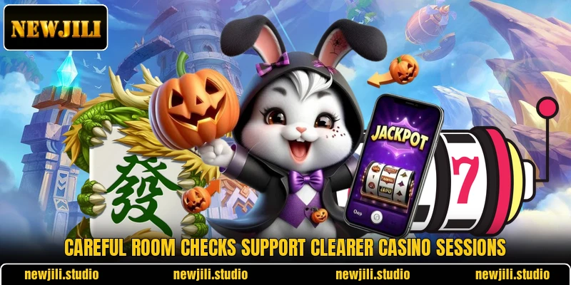 Careful room checks support clearer casino sessions