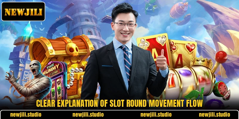 Clear explanation of slot round movement flow
