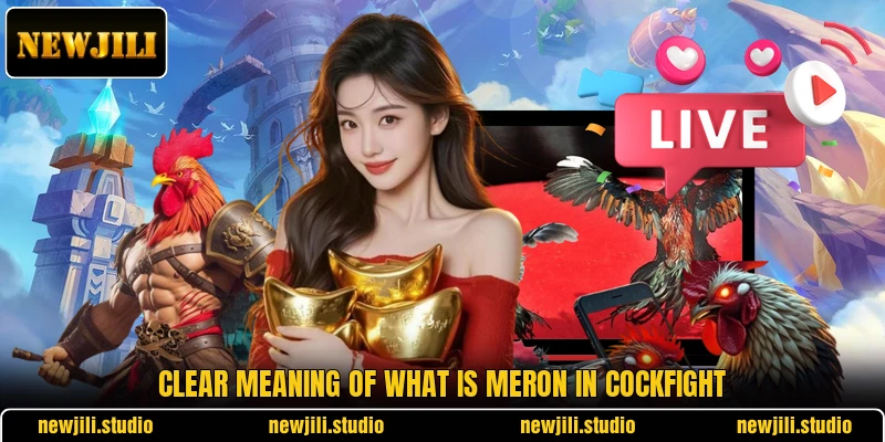 Clear meaning of what is meron in cockfight