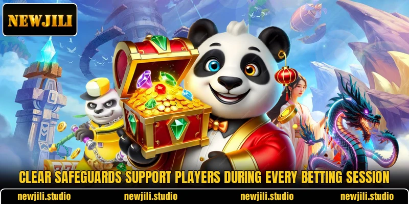 Clear safeguards support players during every betting session