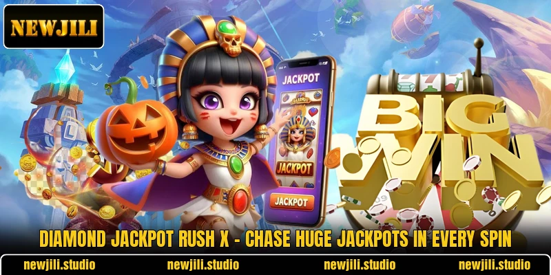 Diamond Jackpot Rush X - Chase Huge Jackpots In Every Spin