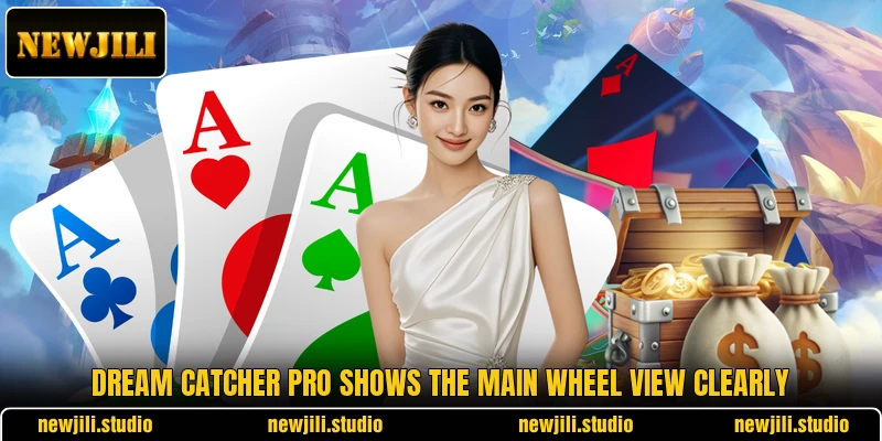Dream Catcher Pro shows the main wheel view clearly Dream Catcher Pro shows the main wheel view clearly