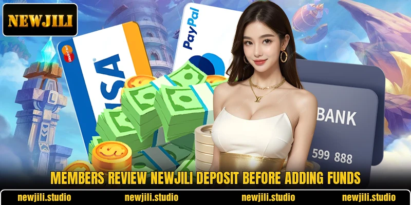 Members review NEWJILI deposit before adding funds Members review NEWJILI deposit before adding funds