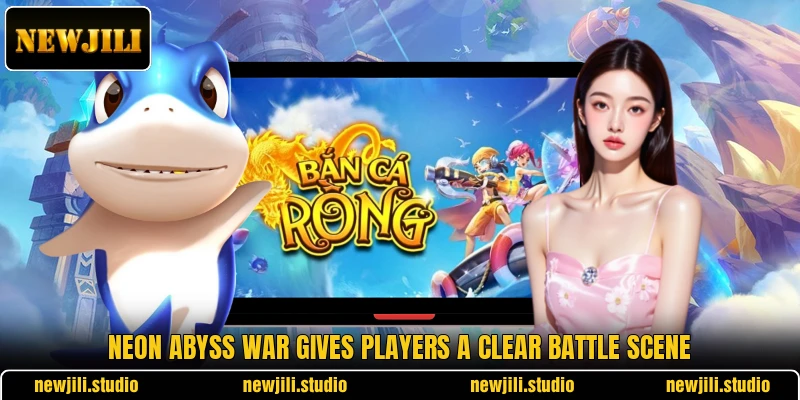 Neon Abyss War gives players a clear battle scene Neon Abyss War gives players a clear battle scene