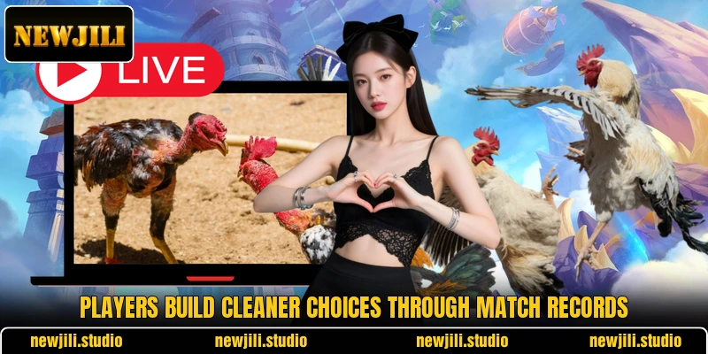 Players build cleaner choices through match records Players build cleaner choices through match records