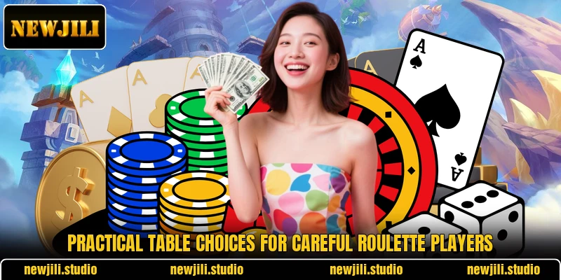 Practical table choices for careful roulette players