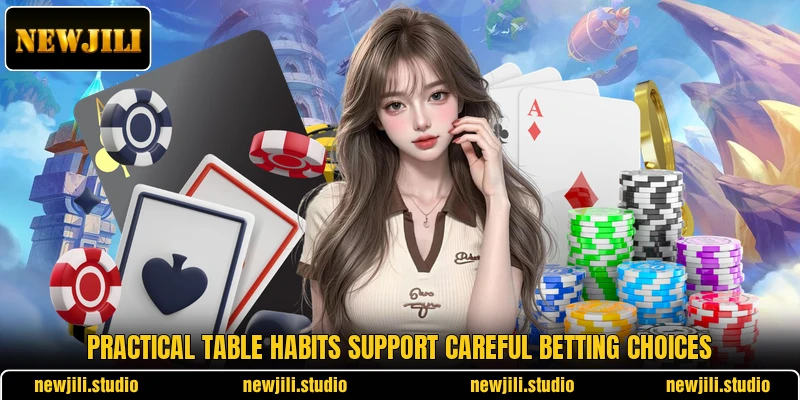 Practical table habits support careful betting choices Practical table habits support careful betting choices