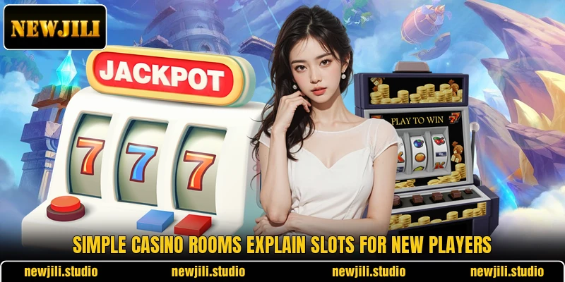 Simple casino rooms explain slots for new players