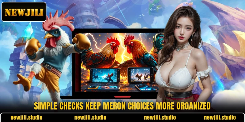 Simple checks keep Meron choices more organized