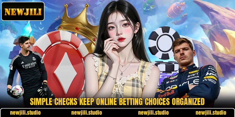 Simple checks keep online betting choices organized