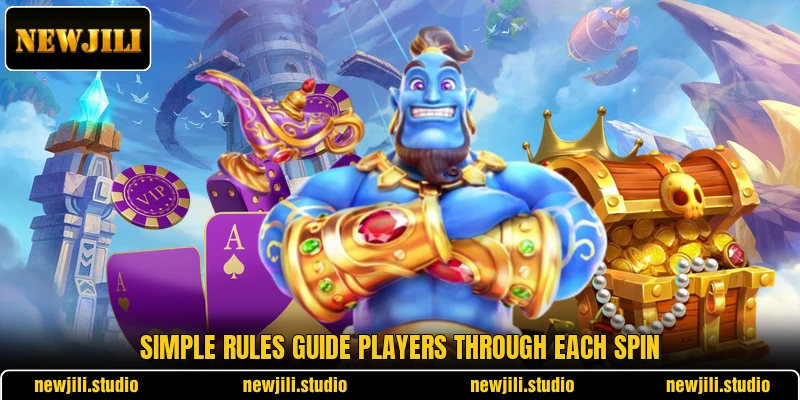 Simple rules guide players through each spin Simple rules guide players through each spin