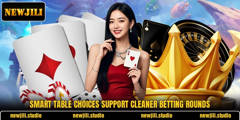 Smart table choices support cleaner betting rounds